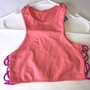 Free People High Neck Racer Back Bralette XS/S